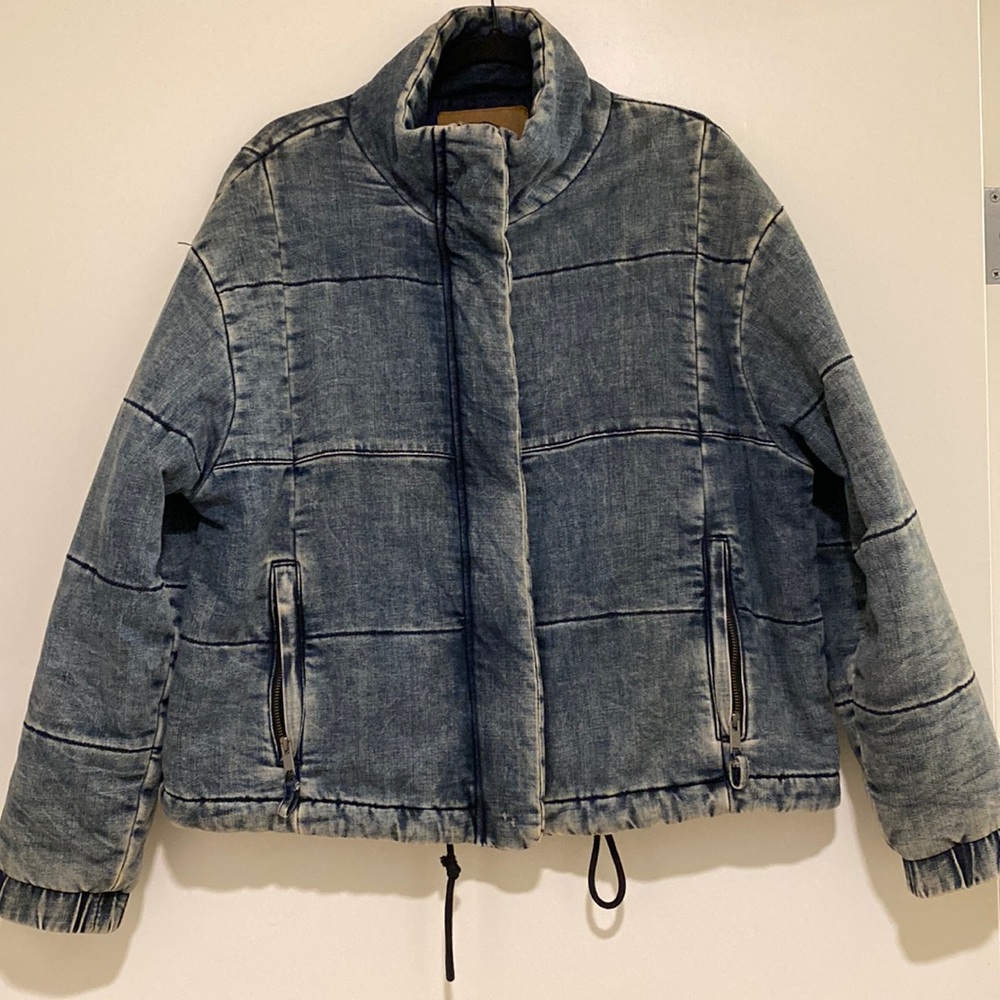 Denim Puffer